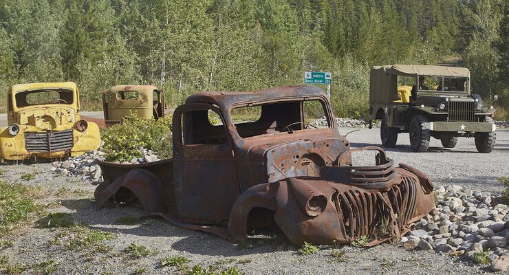 Alaska-Highway, Abenteuer FF 1/2018, US-Trucks.