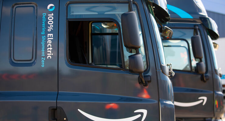 Amazon elektrifiziert den Straßentransport