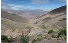Argentinien: ein Höhenunterschied von 2.000 Metern auf 35 km Serpentinenstraße