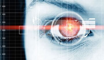 Augen-Display Datenschutz