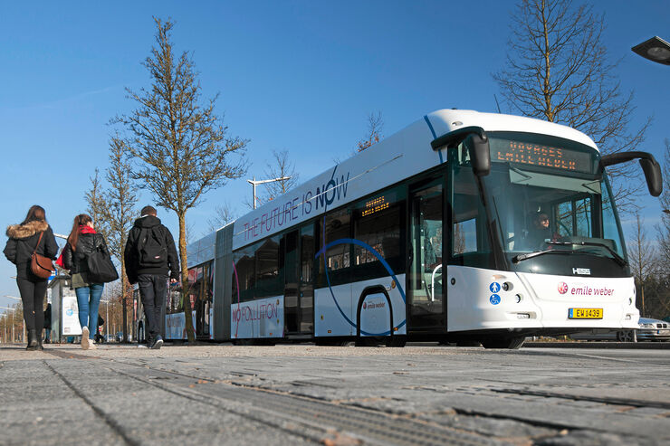 BRT-System Urevo, Fahrzeuge, ÖPNV