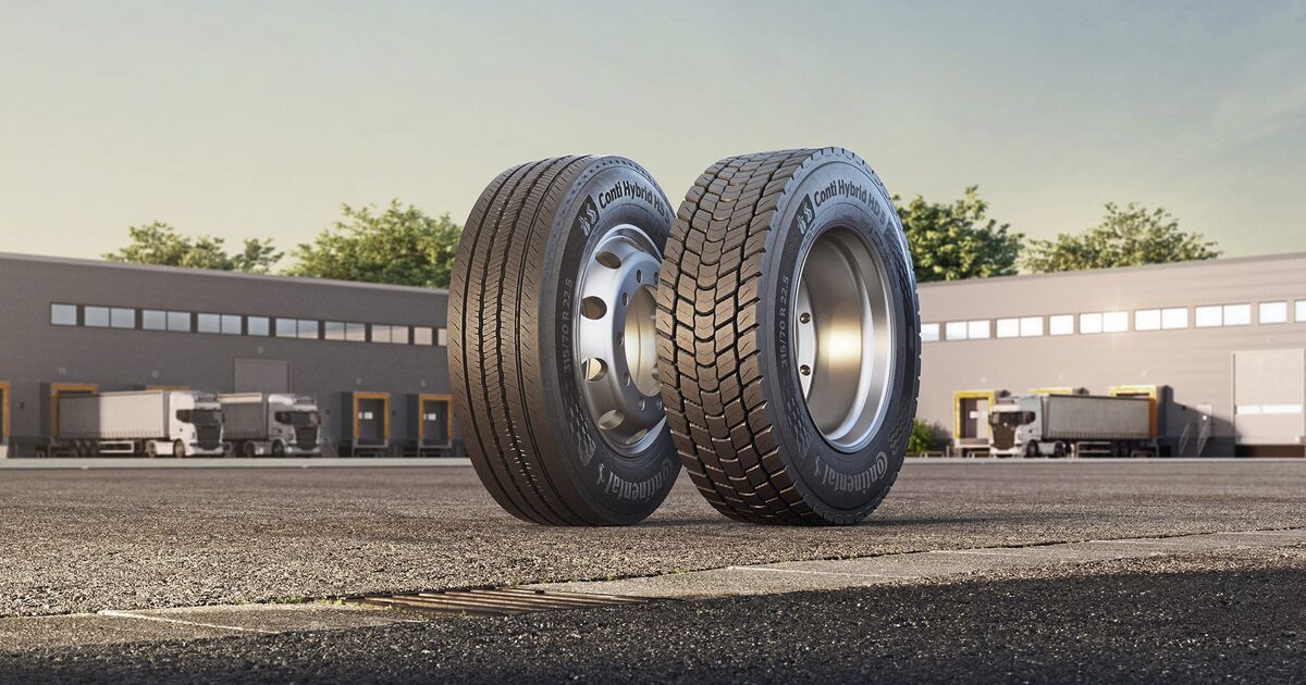nachhaltiger Continental - neuen effizienter, Smarter, eurotransport mit Reifen: