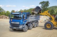 DAF CF 450 FAD Construction 8x4 Kipper Lkw 2019