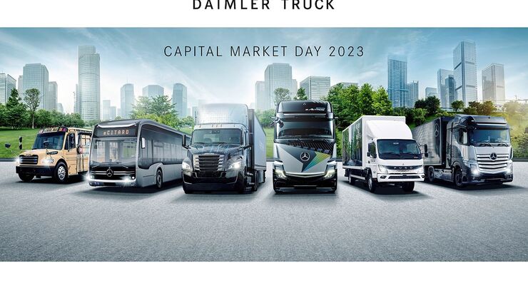 Daimler Truck Kapitalmarkttag 2023 - Transformation für nachhaltiges Wachstum

Daimler Truck Capital Market Day 2023 - Transforming for sustainable growth
