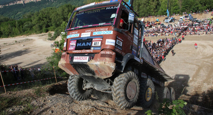 Europa Truck Trial in Montalieu: Hillclimb