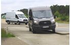 Fords Transporter-Teststrecke in Lommel/Belgien