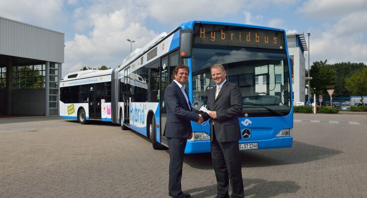 Hybridbus, Münster, 2012
