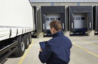 Knorr Bremse, Trailer, Hub, Laderampe, Tablet