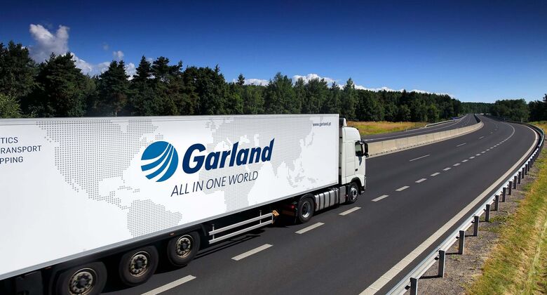 Lkw von Garland Transport Solutions in Portugal