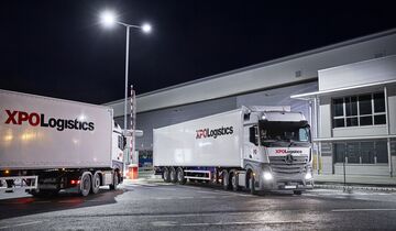 Lkw von XPO Logistics in Europa