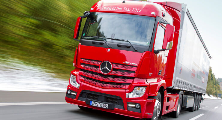 Mercedes Actros 1842 LS Stream Space, Truck of the Year 2012