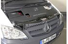 Mercedes-Benz Vito E-Cell, Motorhaube, offen, Batterie, E-Motor