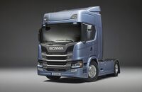 Scania G 410 4x2 tractor, sleeper cab
Södertälje, Sweden
Byline: Gustav Lindh 2017