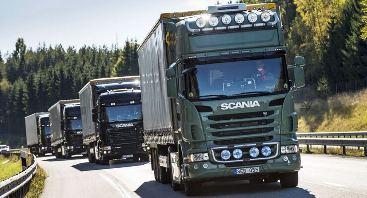 Scania, Platooning 
