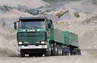 Scania R143HL 8x2 tipper
