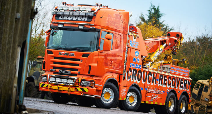 Supertruck FERNFAHRER 09-2011 Scania R 620 Crouch Recovery