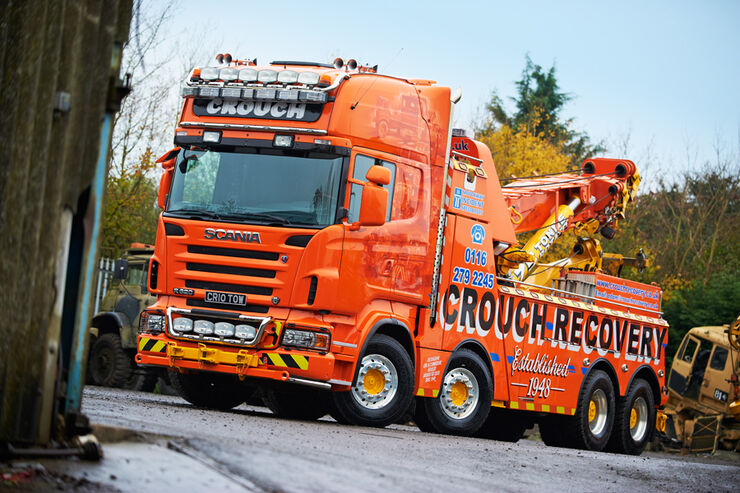 Supertruck FERNFAHRER 09-2011 Scania R 620 Crouch Recovery