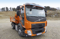 Volvo Kipper orange 280 Bauma