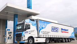 Westport Fuel Systems HPDI H2 Wasserstoff Motor Verbrenner Einspritzung 2022 Volvo FH
