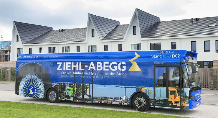 Ziehl-Abegg, Radnabenantrieb, Stadtomnibus, IAA 2012