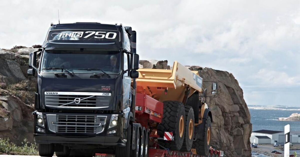 Volvo FH 16 750 трал